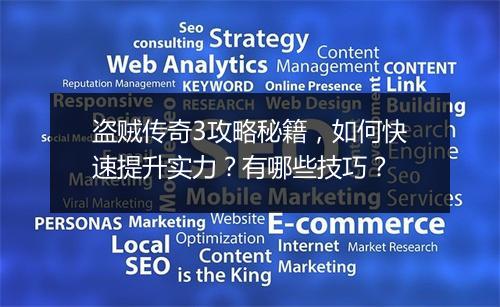 盗贼传奇3攻略秘籍，如何快速提升实力？有哪些技巧？