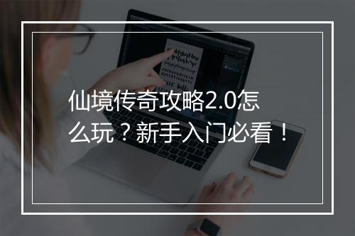 仙境传奇攻略2.0怎么玩？新手入门必看！