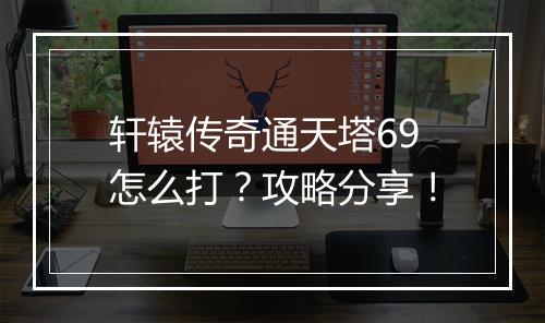 轩辕传奇通天塔69怎么打？攻略分享！