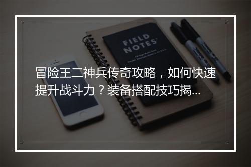 冒险王二神兵传奇攻略，如何快速提升战斗力？装备搭配技巧揭秘