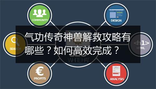 气功传奇神兽解救攻略有哪些？如何高效完成？