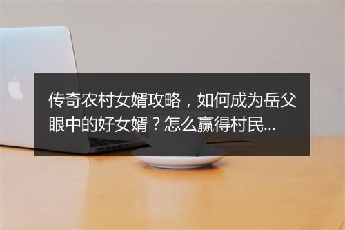 传奇农村女婿攻略，如何成为岳父眼中的好女婿？怎么赢得村民的尊重？