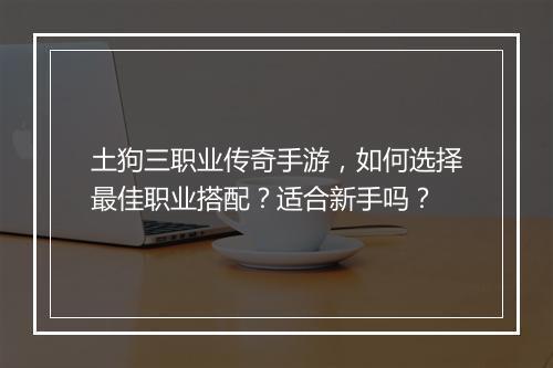 土狗三职业传奇手游，如何选择最佳职业搭配？适合新手吗？