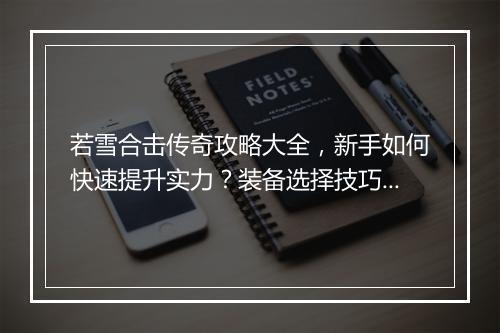 若雪合击传奇攻略大全，新手如何快速提升实力？装备选择技巧揭秘？