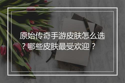 原始传奇手游皮肤怎么选？哪些皮肤最受欢迎？