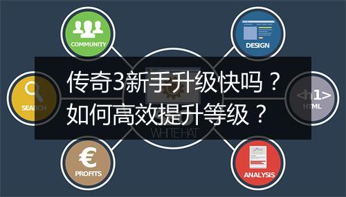传奇3新手升级快吗？如何高效提升等级？