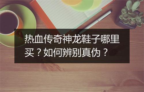 热血传奇神龙鞋子哪里买？如何辨别真伪？