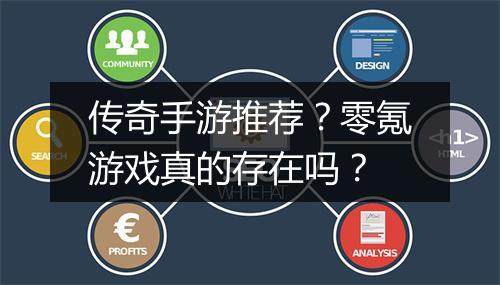 传奇手游推荐？零氪游戏真的存在吗？