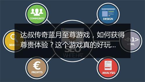 达叔传奇蓝月至尊游戏，如何获得尊贵体验？这个游戏真的好玩吗？