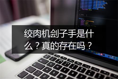 绞肉机刽子手是什么？真的存在吗？