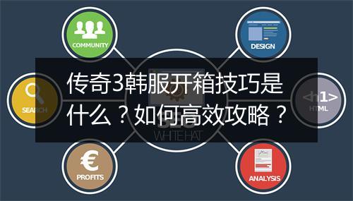 传奇3韩服开箱技巧是什么？如何高效攻略？