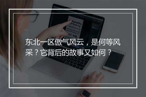 东北一区傲气风云，是何等风采？它背后的故事又如何？