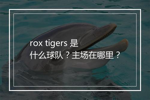 rox tigers 是什么球队？主场在哪里？