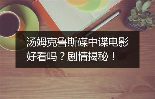 汤姆克鲁斯碟中谍电影好看吗？剧情揭秘！