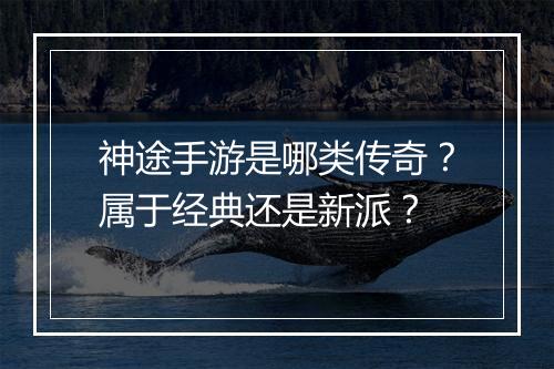 神途手游是哪类传奇？属于经典还是新派？