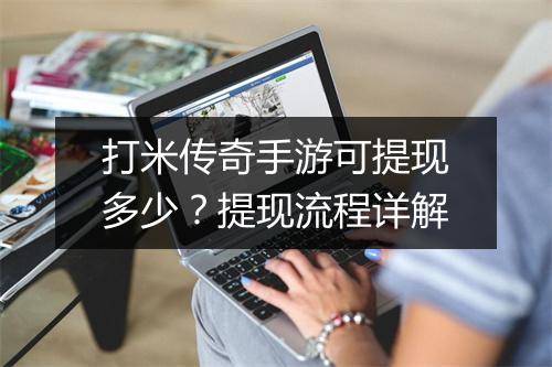 打米传奇手游可提现多少？提现流程详解