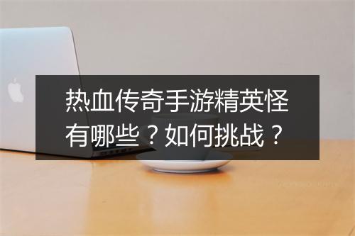 热血传奇手游精英怪有哪些？如何挑战？