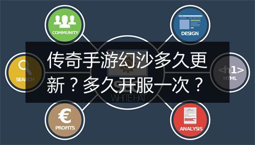 传奇手游幻沙多久更新？多久开服一次？