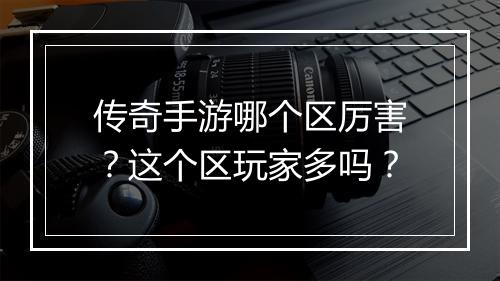 传奇手游哪个区厉害？这个区玩家多吗？