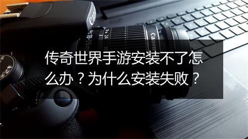 传奇世界手游安装不了怎么办？为什么安装失败？
