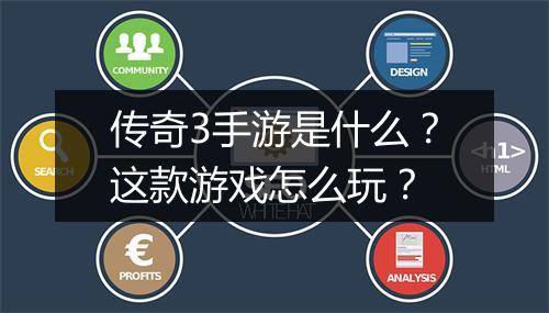 传奇3手游是什么？这款游戏怎么玩？