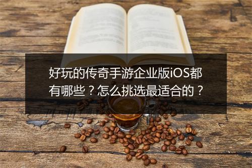 好玩的传奇手游企业版iOS都有哪些？怎么挑选最适合的？