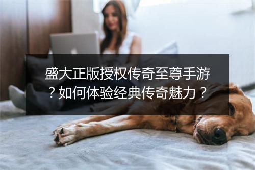 盛大正版授权传奇至尊手游？如何体验经典传奇魅力？