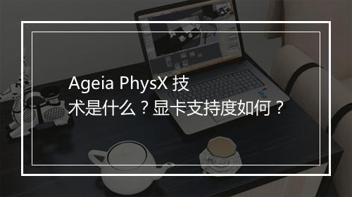 Ageia PhysX 技术是什么？显卡支持度如何？