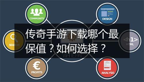 传奇手游下载哪个最保值？如何选择？