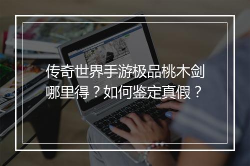 传奇世界手游极品桃木剑哪里得？如何鉴定真假？