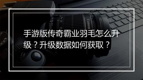 手游版传奇霸业羽毛怎么升级？升级数据如何获取？