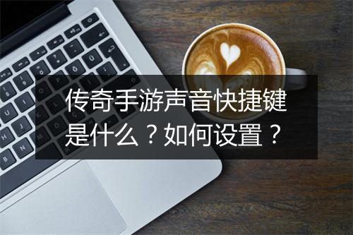 传奇手游声音快捷键是什么？如何设置？