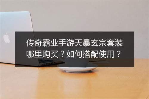 传奇霸业手游天暴玄宗套装哪里购买？如何搭配使用？