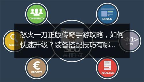 怒火一刀正版传奇手游攻略，如何快速升级？装备搭配技巧有哪些？