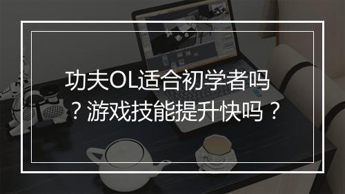 功夫OL适合初学者吗？游戏技能提升快吗？
