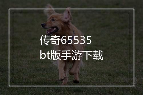 传奇65535bt版手游下载