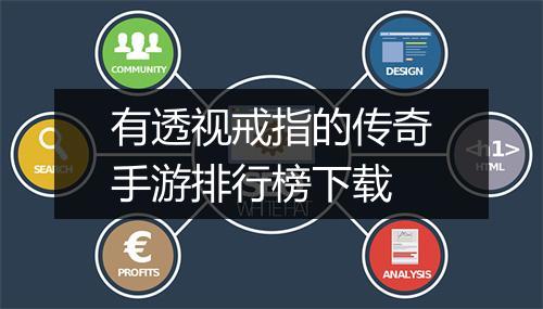 有透视戒指的传奇手游排行榜下载