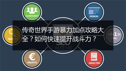 传奇世界手游暴力加点攻略大全？如何快速提升战斗力？