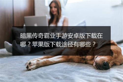 暗黑传奇霸业手游安卓版下载在哪？苹果版下载途径有哪些？