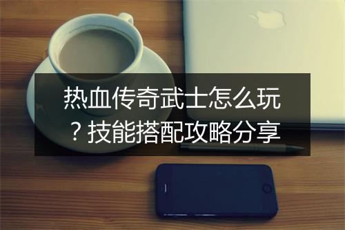 热血传奇武士怎么玩？技能搭配攻略分享