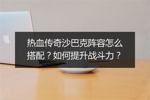 热血传奇沙巴克阵容怎么搭配？如何提升战斗力？