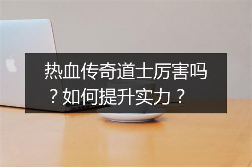 热血传奇道士厉害吗？如何提升实力？