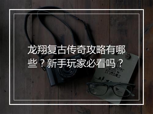 龙翔复古传奇攻略有哪些？新手玩家必看吗？