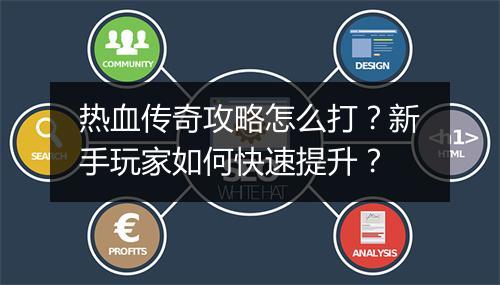 热血传奇攻略怎么打？新手玩家如何快速提升？
