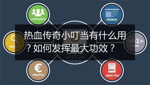 热血传奇小叮当有什么用？如何发挥最大功效？