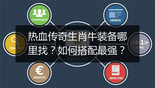 热血传奇生肖牛装备哪里找？如何搭配最强？