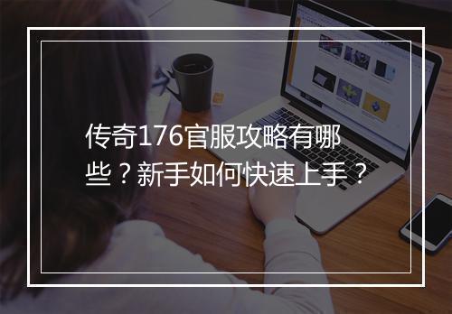 传奇176官服攻略有哪些？新手如何快速上手？
