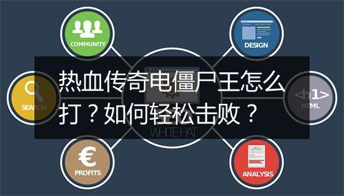 热血传奇电僵尸王怎么打？如何轻松击败？
