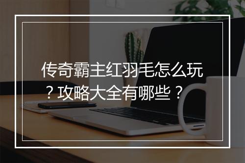 传奇霸主红羽毛怎么玩？攻略大全有哪些？