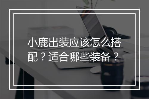 小鹿出装应该怎么搭配？适合哪些装备？